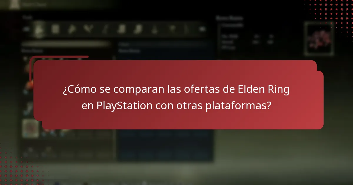 ¿Qué ofertas especiales están actualmente disponibles para Elden Ring en PlayStation?